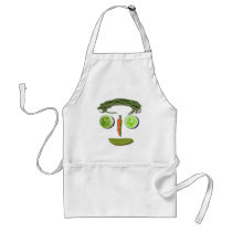 Veggie Face aprons
