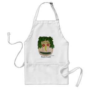 Veggie Face apron
