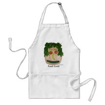Veggie Face Aprons