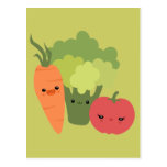 Veggie Friends Postcard