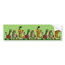 veggie fun bumper stickers