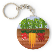 Veggie Garden Keychain