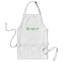 Veggie Girl Apron by teeboutique Veggie Girl Apron