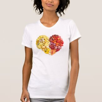 Veggie Heart T Shirt