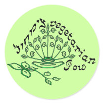 Veggie Jew Stickers