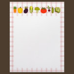 Veggie Lover Letterhead letterhead