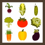 Veggie Lover Print posters