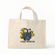 Veggie Monster Tote Bag