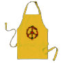 Veggie Peace Sign Apron