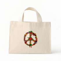 Veggie Peace Sign Bags