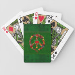 Veggie Peace Sign Bicycle Poker Cards