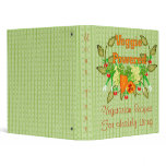 Veggie Powered 3 Ring Binders
