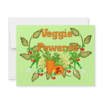 Veggie Powered invitations by orsobear Veggie Powered invitations