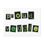 Veggie Products! Post Card