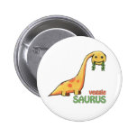 Veggie Saurus Button buttons