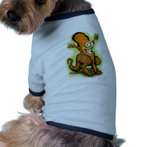 Veggie Saurus Rex pet clothing by FunGraphix Veggie Saurus Rex pet clothing