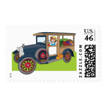 Veggie Truck Postage