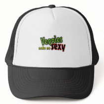 Veggies make me sexy mesh hat