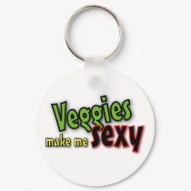 Veggies make me sexy keychains by greenbites Veggies make me sexy keychains