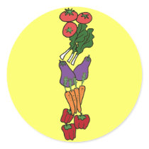 Vegetarier Sticker