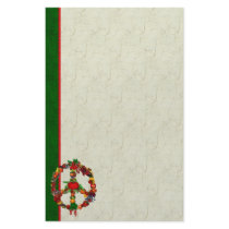 Vegie Peace Sign Personalized Stationery