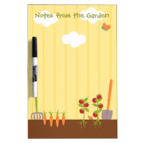 Vegtable Garden dry erase boards