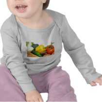 Vegtables In A basket Tshirts