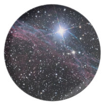 Veil Nebula Party Plate