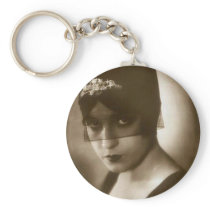 Veiled and Mysterious Keychain