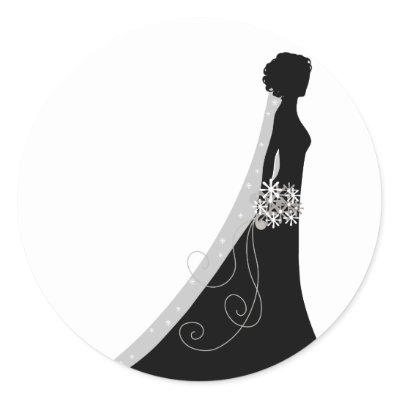 Bride Silhouette Clipart