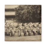 Veiled dancers at Mandalay, Burma magnets