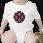 Veined Burgundy Romper