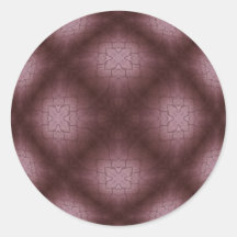Veined Burgundy Round Stickers