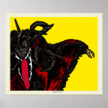Vejigante Rojo Posters