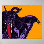 Vejigante Violeta Posters