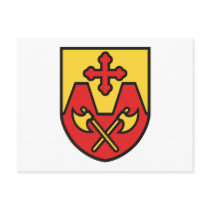 Vejle Coat of Arms Postcard by FlagTshirts Vejle Coat of Arms Postcard