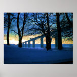 Vejlefjordbroen V - Vejle Inlet Bridge V Print