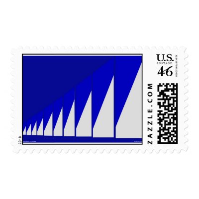 VejleFjordbroen - Vejle Inlet Bridge Stamp by lonvig