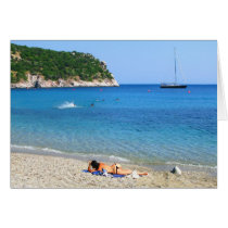 Velanio Beach Greeting Cards
