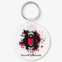 Velcro City Records Key Chain keychains by djvanish Velcro City Records Key Chain keychains
