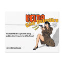 Velda: Girl Detective Post Card - Customized postcards