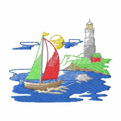 Velero y faro Velero y faro