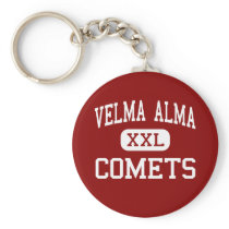 Velma Alma - Comets - Middle - Velma Oklahoma Key Chains