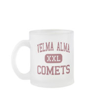 Velma Alma - Comets - Middle - Velma Oklahoma mugs by customteamsportswear Velma Alma - Comets - Middle - Velma Oklahoma mugs