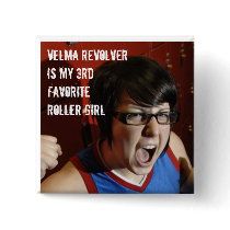 Velma Revolver is my 3rd favorite roller girl buttons by VelmaRevolver Velma Revolver is my 3rd favorite roller girl buttons