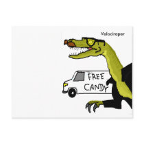 Velociraper Post Cards