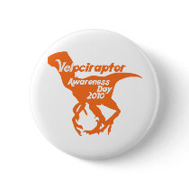 Velociraptor Awareness Day Buttons