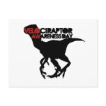 Velociraptor Awareness Day Postcards