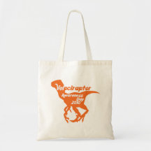 Velociraptor Awareness Day Tote Bags