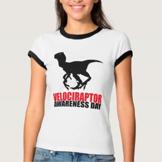 Velociraptor Awareness Day shirt